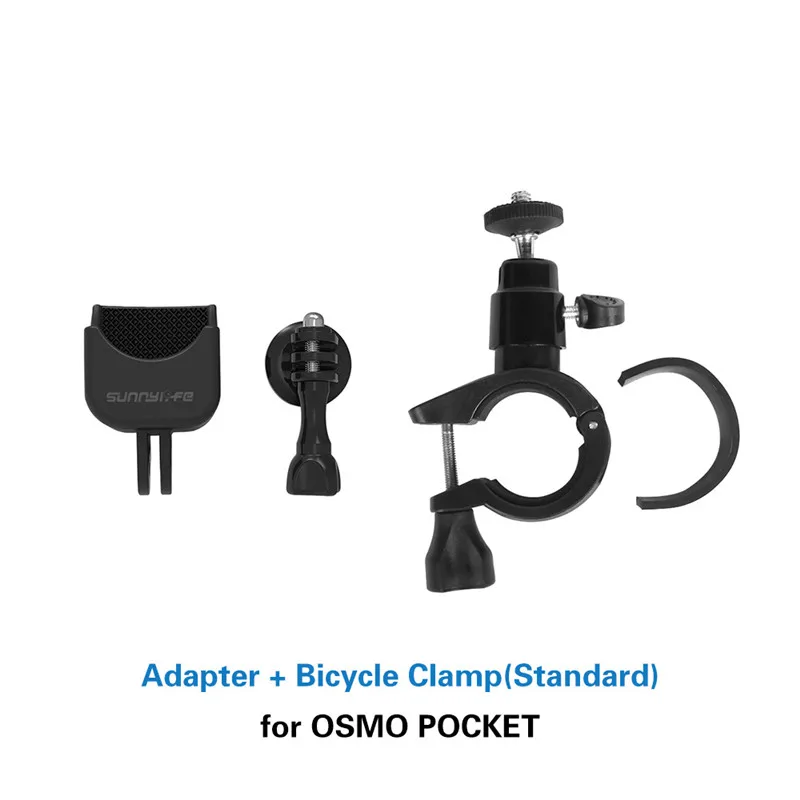 

1/4 Adapter Multifunctional Expanding Switch Connection with Bicycle Mount Clamp Holder for DJI OSMO POCKET gimbal Accessories