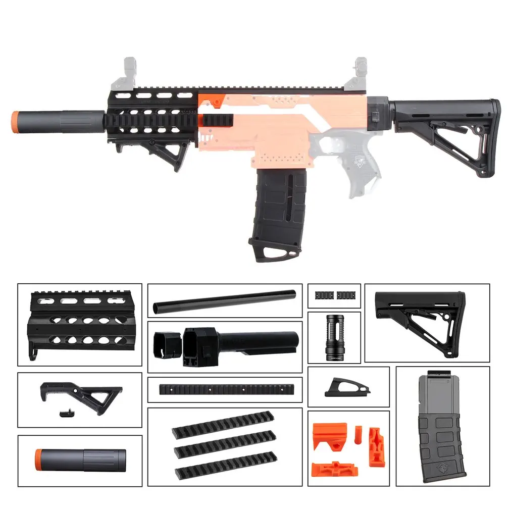 

MOD F10555 STFM4 Imitation Kit 3D Printing High Strength Plastic Combo For Stryfe Modify Toy For Nerf Parts DIY Toys Accessory