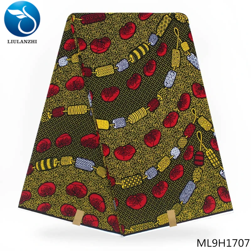 

LIULANZHI african Dutch fabric hot Dutch print wax fabrics dutch wax batik fabric 6yards african ankara fabric ML9H1701-ML9H1727