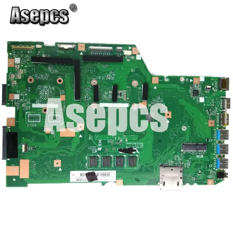 Asepcs I5-4210 4 Гб X751LA материнских плат REV: 2,0 для ASUS X751L X751LD X751LX X751LK X751LA K751L Материнская плата ноутбука X751LD