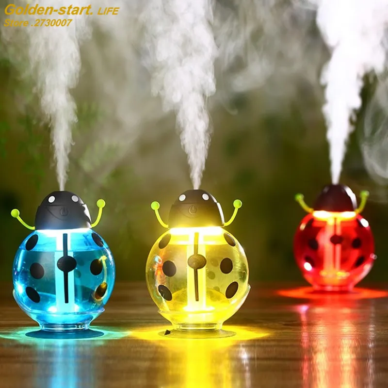 

Ladybird humidifier Beetle humidifier USB Humidifier Aroma diffuser Aromatherapy Essential oil diffuser Mini Portable Mist Maker