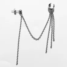 1 шт. Kpop корейские Bangtan мальчики V альбом DNA мульти цепи серьги-гвоздики K-pop ювелирные изделия Аксессуары для Мужская и женская серьга