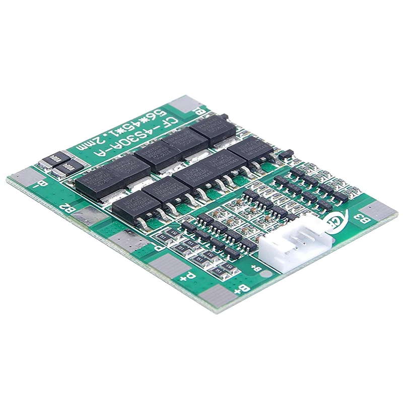 4S 3.7V Lithium Battery Protection Board Current 30A Max 12V-14.8V Protection Board With Balanced Charge 10 MOS 4S 3.7V Lithium Battery Protection Board Current 30A Max 12V-14.8V Protection Board With Balanced Charge 10 MOS