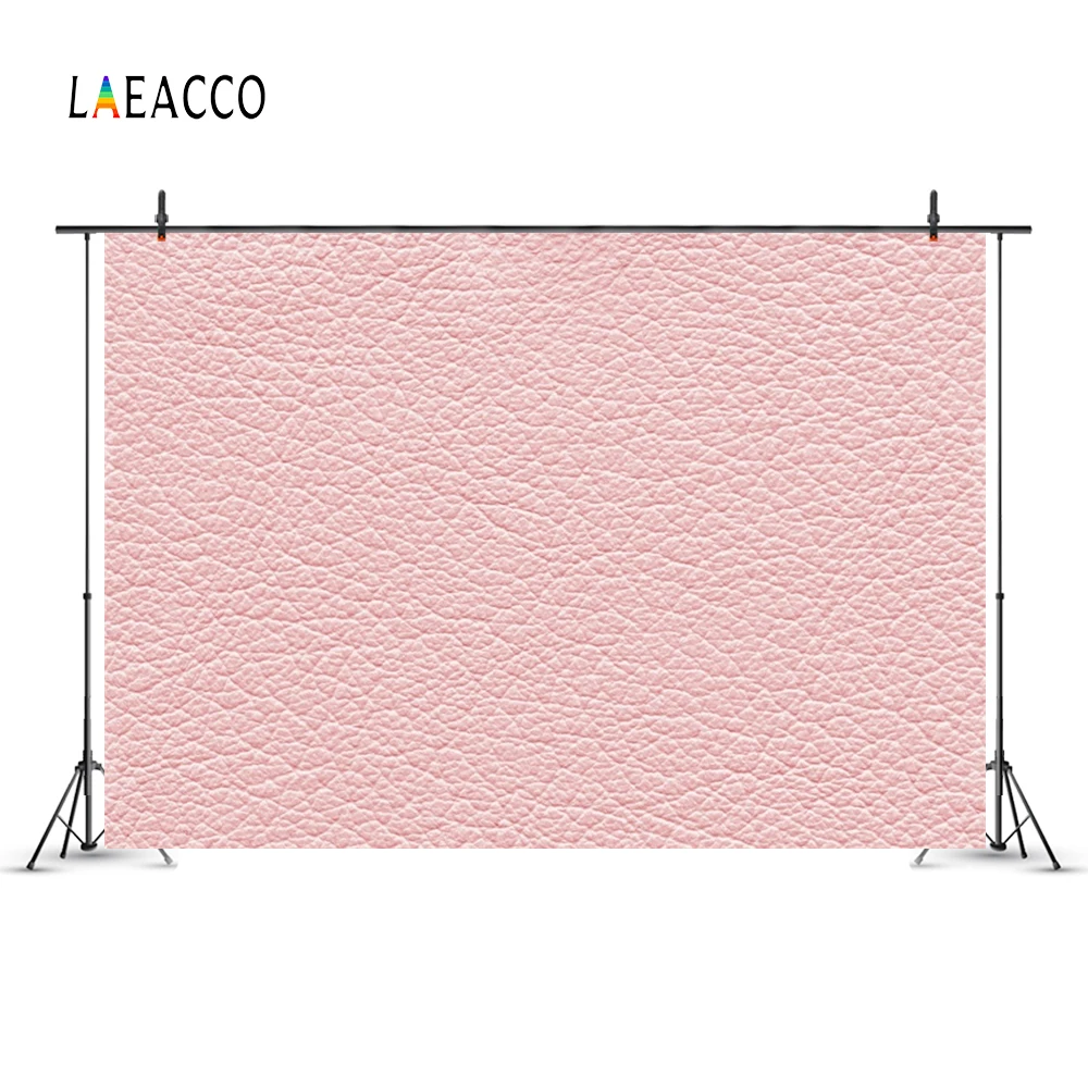 Laeacco розовые однотонные кожаные текстурные фоны для портретной фотосъемки