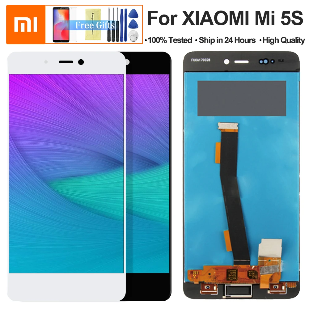 

Original 5.15 inch 1920x1080 IPS Mi5S LCD For Xiaomi Mi 5S LCD Display Touch Screen Digitizer Replacement Parts Free shipping