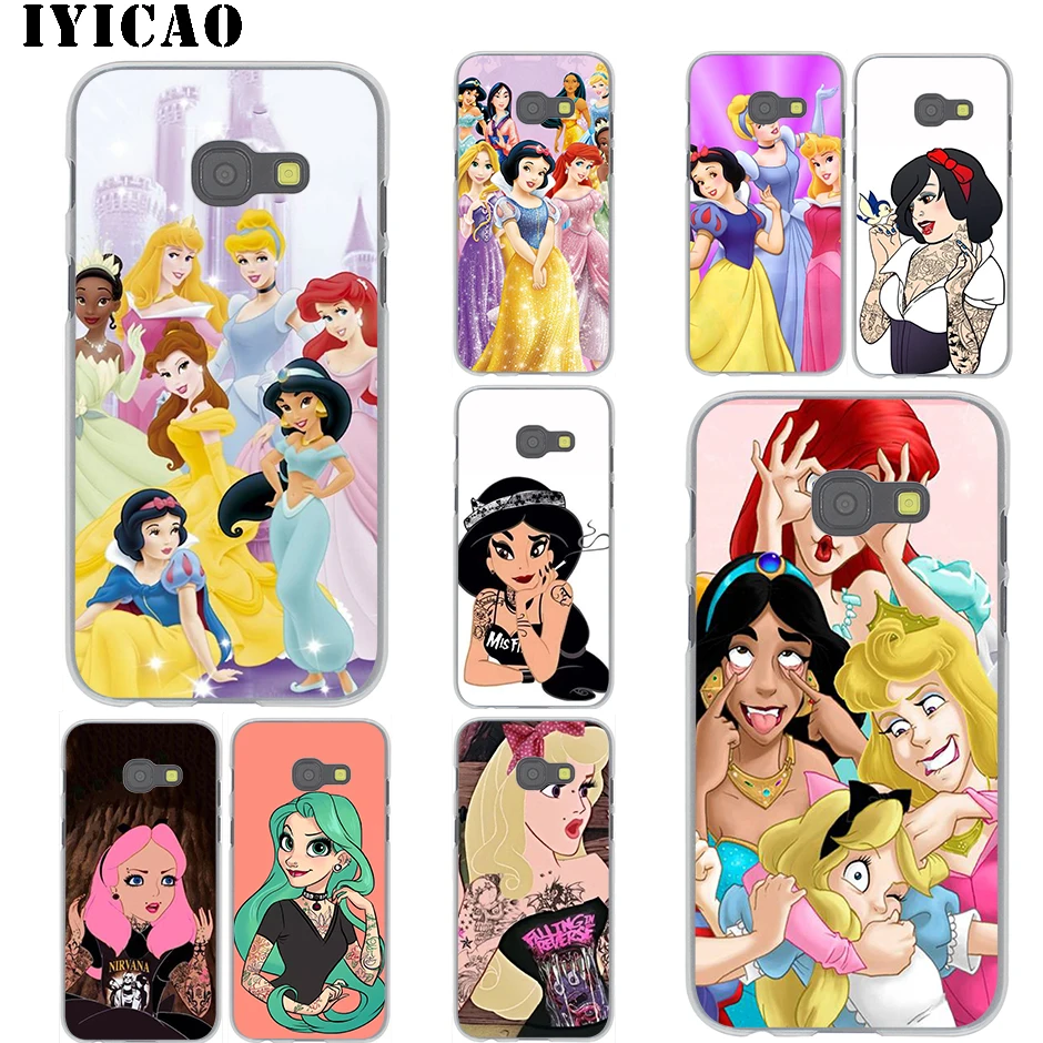 IYICAO 7 Princess Hard Case for Samsung Galaxy J6 J5 J1 J2 J3 J7 2017 2016 2015 Prime US EU Version | Мобильные телефоны и