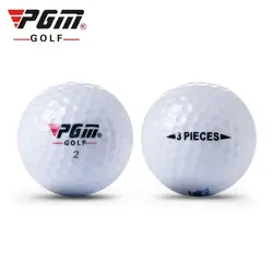 1 шт. Pgm Открытый мяч для гольфа Professional три слоя высокого класса мяч для гольфа Аксессуары Для Гольфа Белый D0723