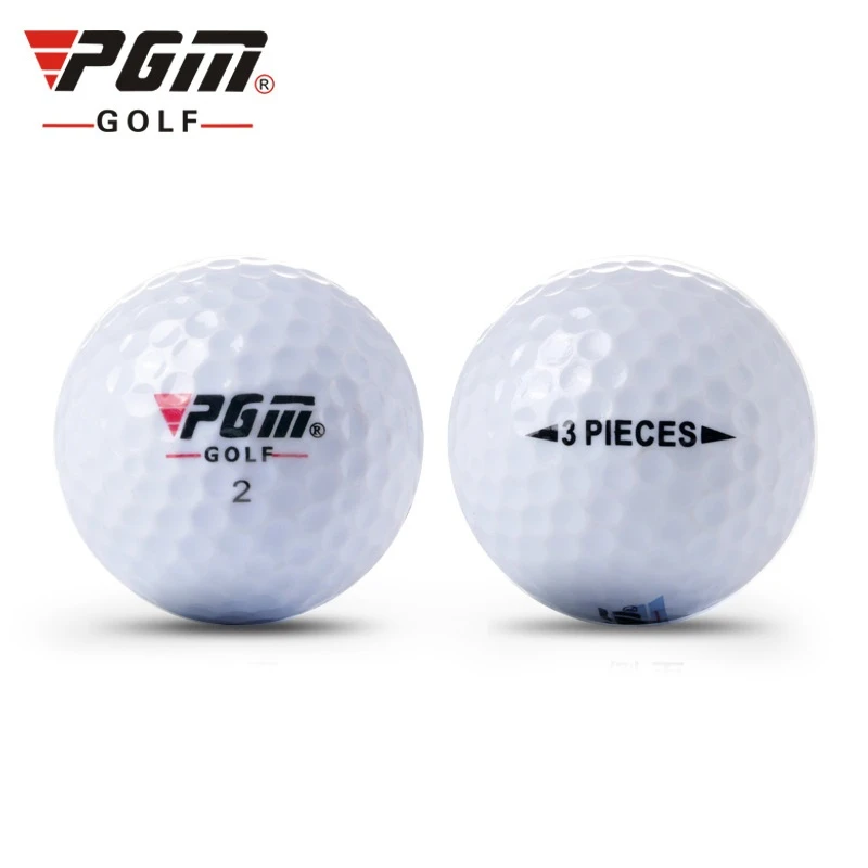 

1pcs Pgm Outdoor Golf Game Ball Professional Three Layers High Grade Golf Ball Golf Accessories White D0723