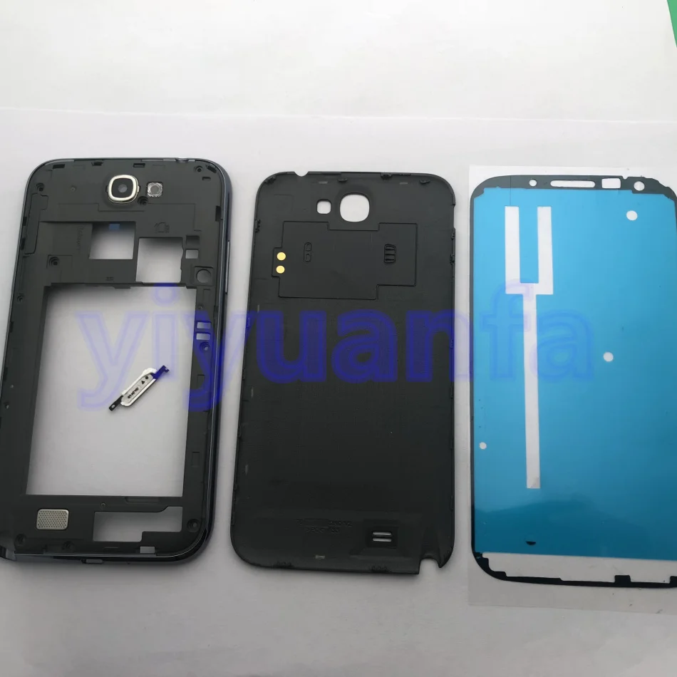 Сменный Чехол с полным корпусом запасные части для Samsung Galaxy Note 2 II N7100 задняя