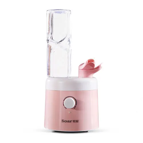 Бытовых бутылку воды увлажнитель мини немой большая емкость спальня офис увлажнения воздуха - Цвет: Розовый