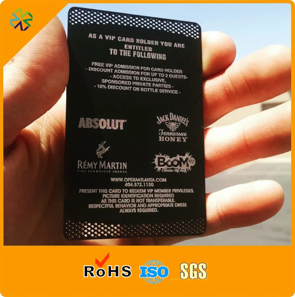 Buy High quality black background metal business cards for only 137.58 USD Buy High quality black background metal business cards for only 137.58 USD