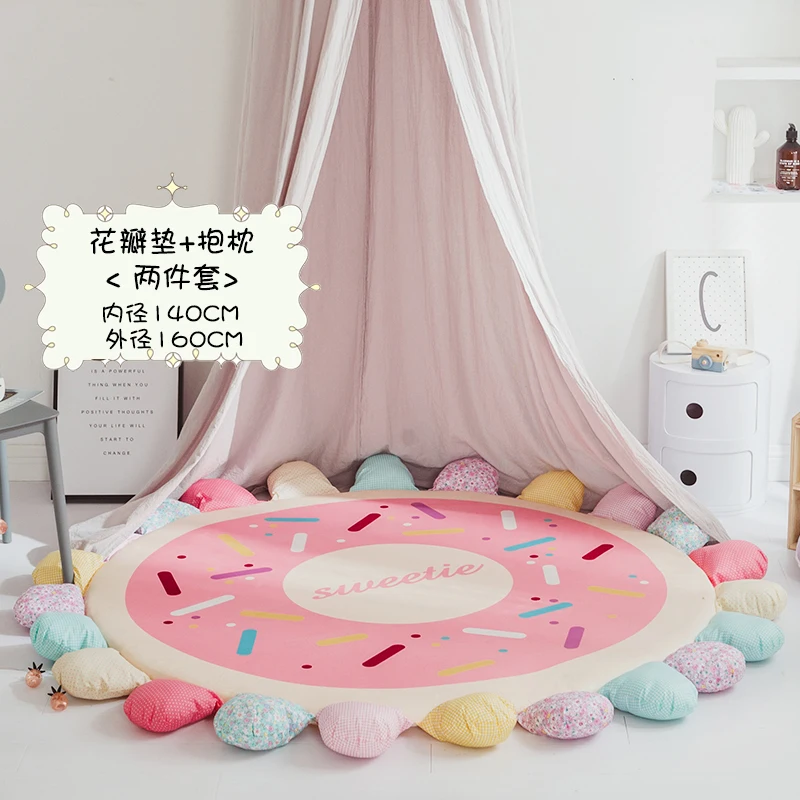 

145cm football basketball Carpet Rugs Nordic Style Living Room Bedroom Soft Thicken Round Carpets For kids room Anti-slip carpet