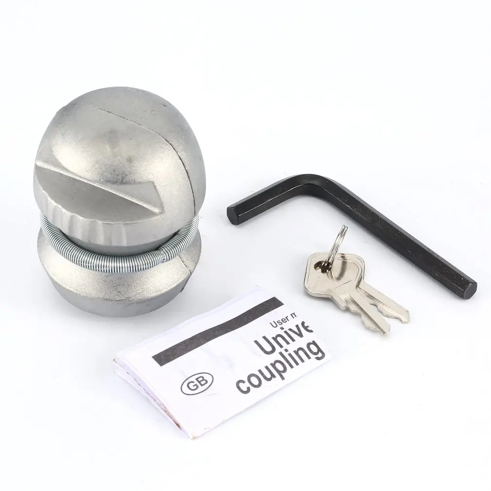 

Universal For Hitchlock Trailer Hitch Coupling Lock Tow Ball Lock Caravan Lock