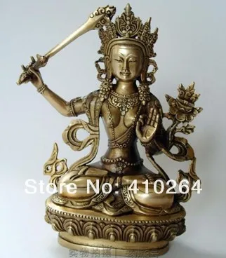 

0116P [old craft ] fast Shipping Tibet Buddhism Temple Fane carved Purple Bronze sakyamuni Buddha Statue