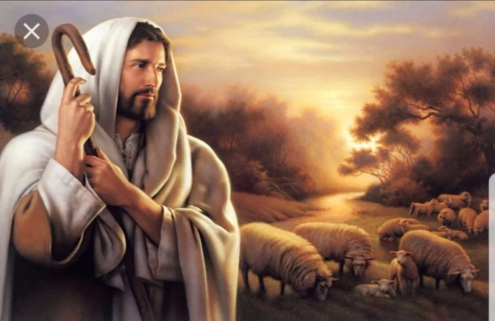 

100% Hand Painted Jesus Painting on Canvas home decoration