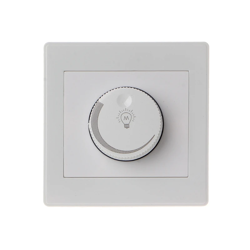 

2019 New 1PC 220V 10A Light Dimmer Switch Adjustable Brightness Controller For Filament Lamp Electrical Equipment