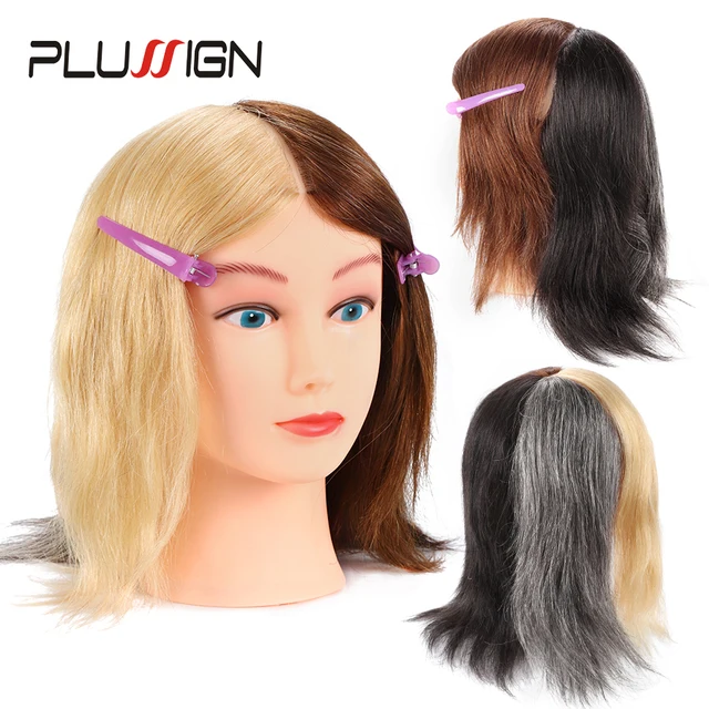 2018 New Manikin Hair Head For Hairdresser And Salon Practice Dye