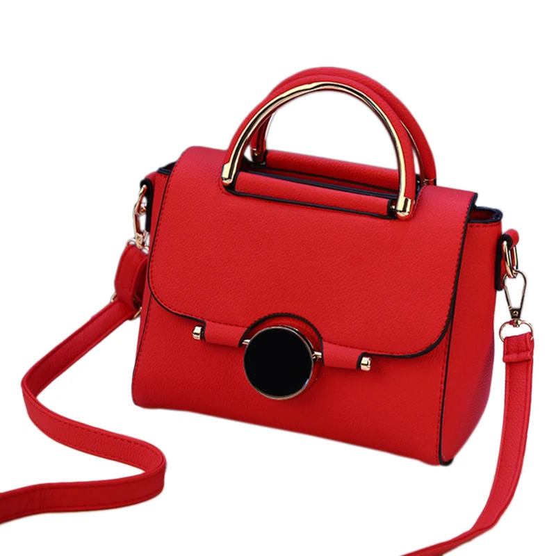 

Women Pu Leather Handbag Flap Bags Crossbody Shoulder Messenger Bag Female Top-Handle Women Fashion Small Bags Female Satchel