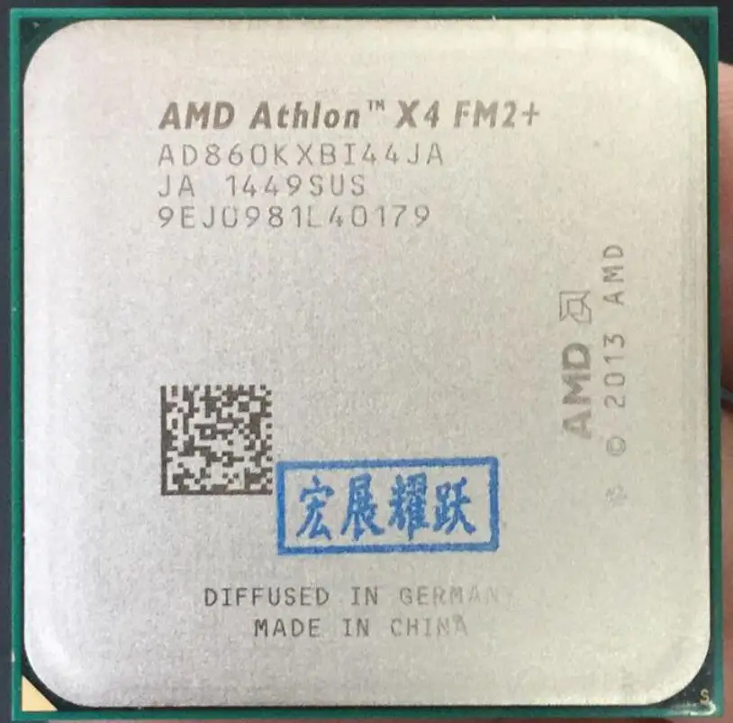 Компьютер с процессором AMD Athlon X4 860 K X 860 K FM2+ четырехъядерный процессор 860 K рабочий настольный процессор