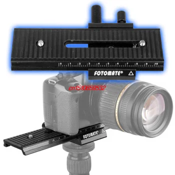 

Fotomate LP-01 2-Way Macro Focus Focusing Rail Slider for Camera DSLR 650d 600d 700d d800 d500 d610 d600 With Tracking number