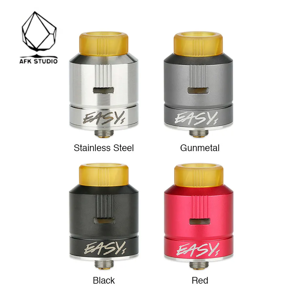 Original AFK STUDIO EASY ONE EDA RDA Easy Dripping Dual Coil Atomizer