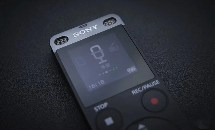 SONY ICD-UX560F стерео цифровой диктофон со встроенным USB 4 Гб, поддержка TF карты