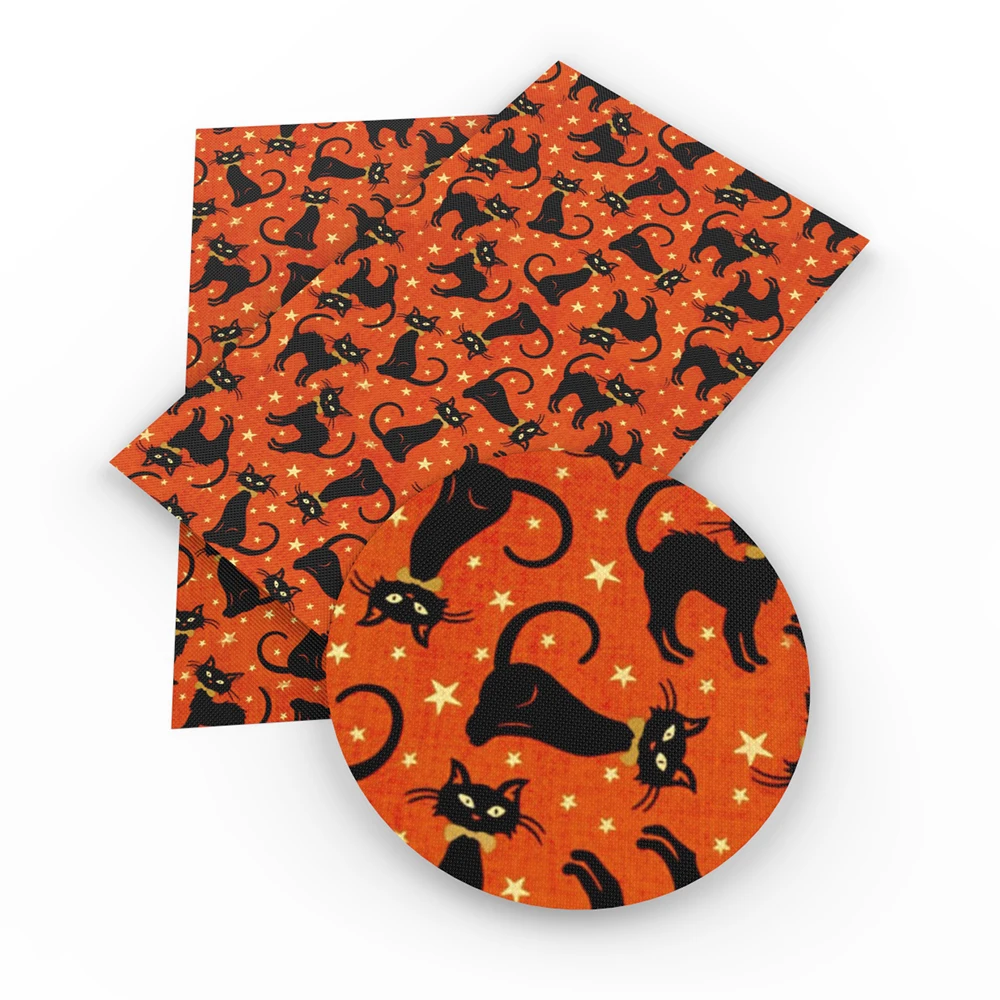 

David accessories 20*34cm halloween faux artificial Synthetic leather fabric hair bow diy decoration crafts 1piece,1Yc3931