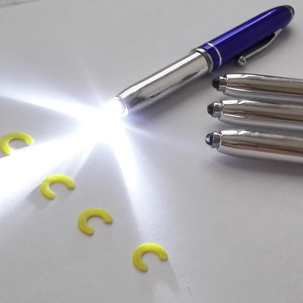 

Fashionable wedding decoration wholesalers personalized LED pen with stylus on top imprinted with your name/logo/artwork/email