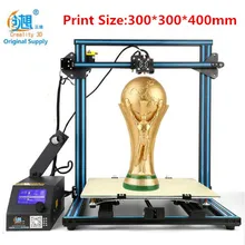 Creality CR-10 Большой 3 D Принтер Комплект для Печати Размер 300*300*400 мм DIY Рабочего 3d-принтер Бесплатно Нити С Подогревом Кровать Бесплатно доставка