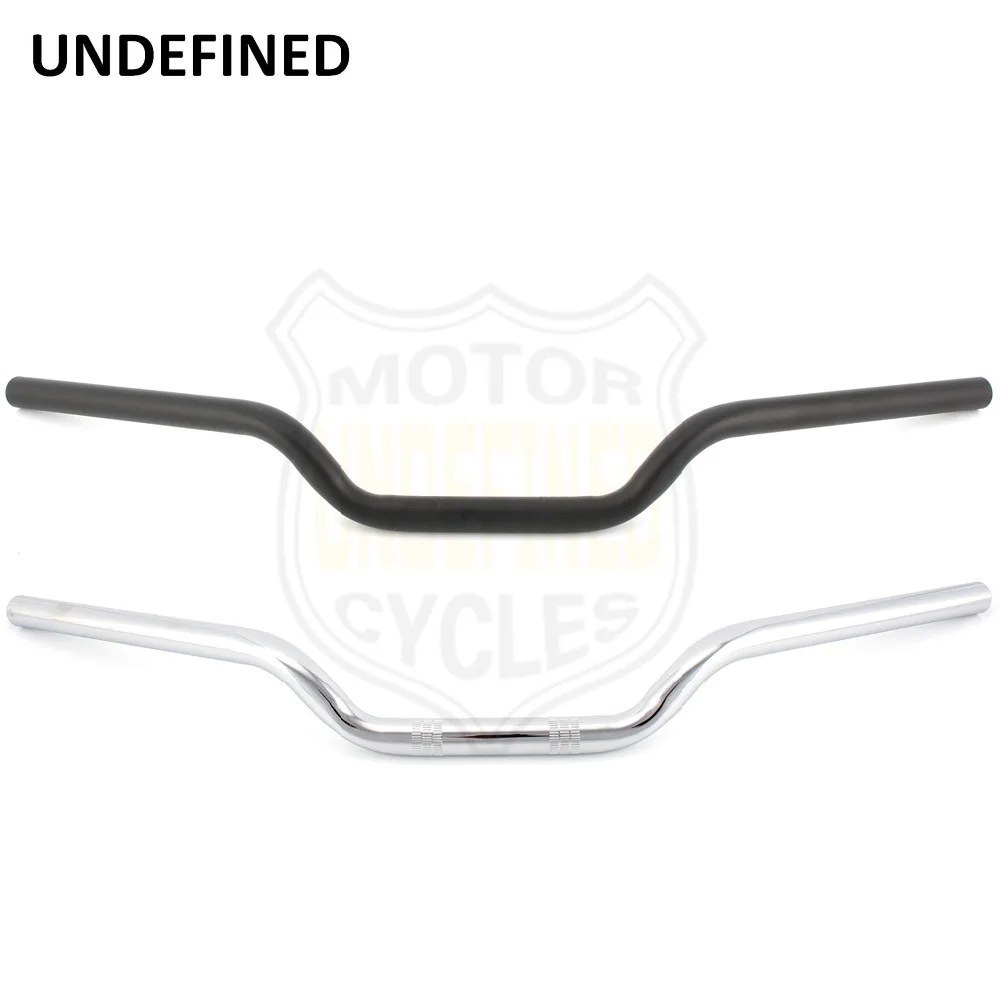 

7/8 Inch 22mm Motorcycle Bike Black Chrome European Euro Style Bar Handlebar Chopper Bobber Cafe Racer Custom UNDEFINED