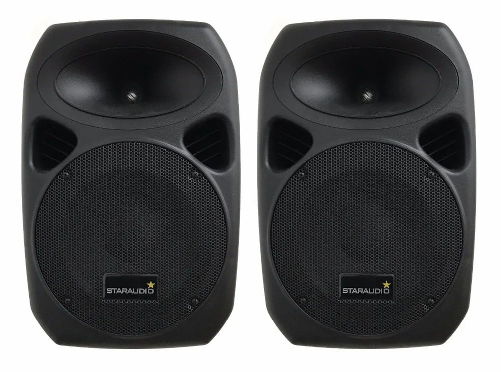 pair 1500watts powered dj pa stage ktv speakers  for show party speach dj speaker system