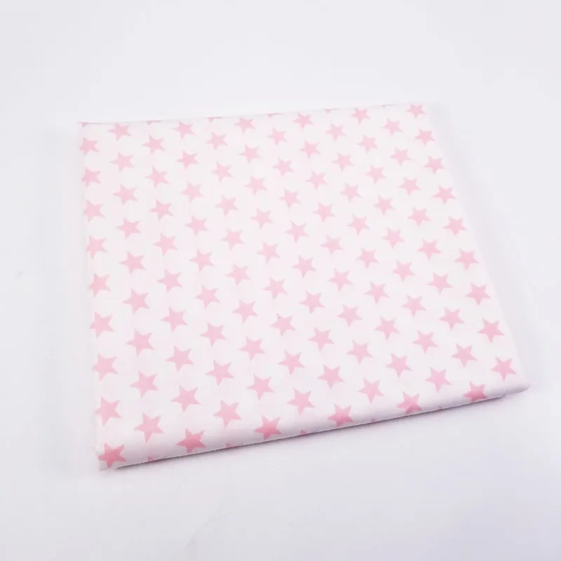 

Cotton Fabric Star pattern Patchwork DIY Quilting Sewing Fat Quarters Bundle Tissue Telas Tilda Needlework for child&kids