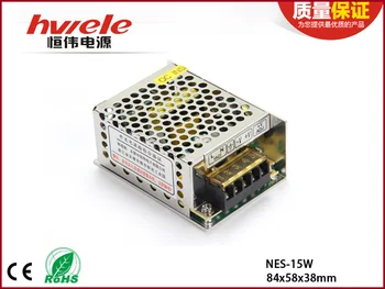 

NES-15-12 15W 12V 1.3A Single Output Switching power supply with CE ROHS for LED Strip light AC-DC
