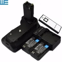BG-E14 Battery Grip + IR Remote+ LP-E6 Battery Holder+ AA Battery Holder + 2X LP-E6 Batteries + Charger  for Canon 70D 80D 90D.