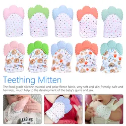 Baby Silicone Mitts Teething Mitten Glove Sound Teether Newborn Chewable Nursing Mittens Teether Natural stop Sucking Thumb Toy Baby Silicone Mitts Teething Mitten Glove Sound Teether Newborn Chewable Nursing Mittens Teether Natural stop Sucking Thumb Toy
