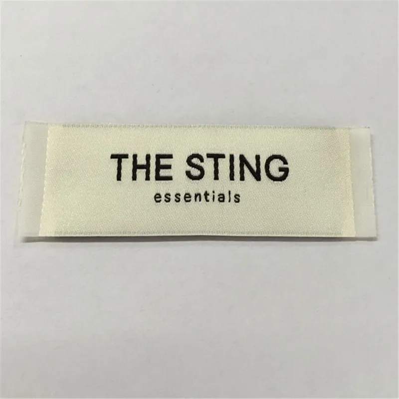 Customized High Density Garment Labels Woven Label for men's clothing