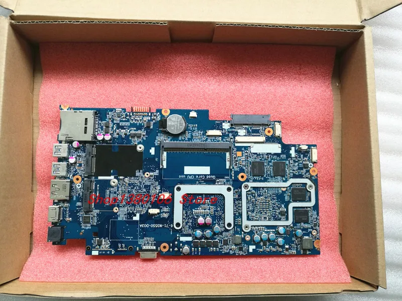 6 71 W3S50 D02B материнская плата для ноутбука Hasee k660e W350S 77 W350SS00 100% TESED OK|Материнские