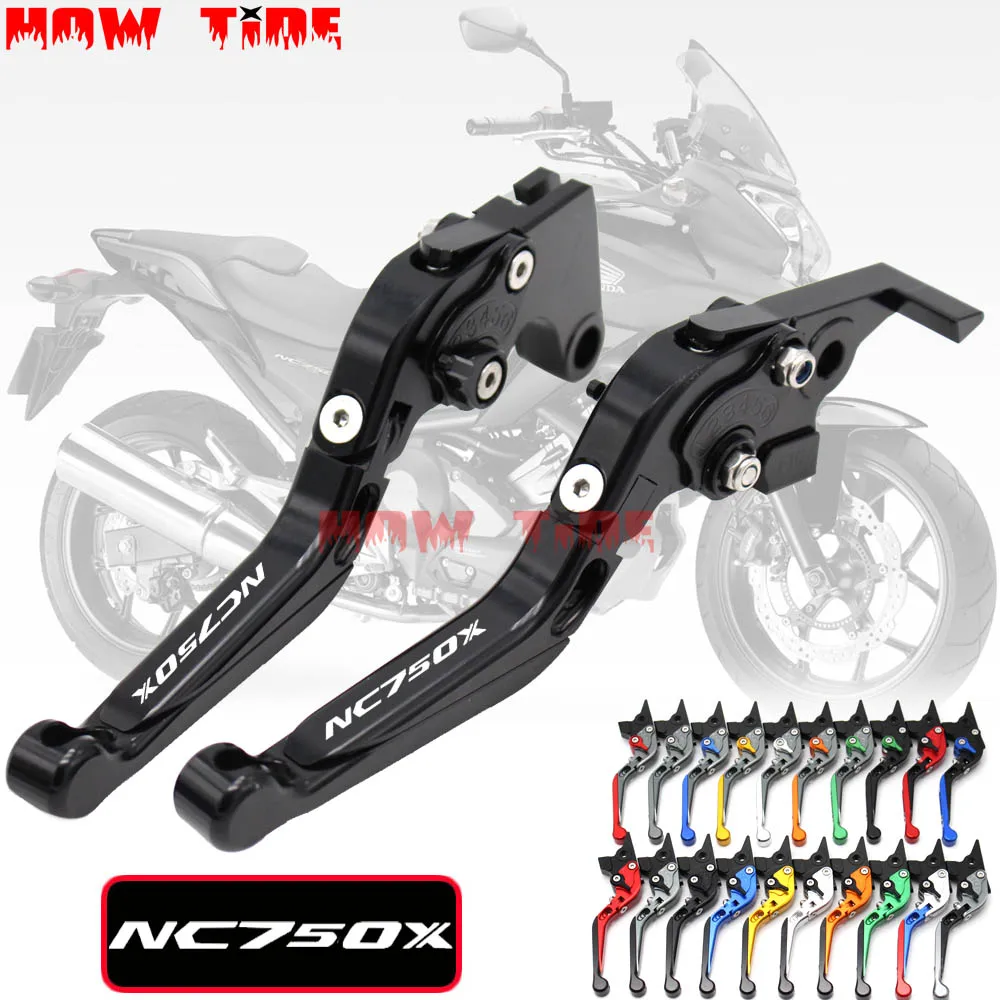 CNC Folding Extendable Motorcycle Brake Clutch Levers For HONDA NC 750