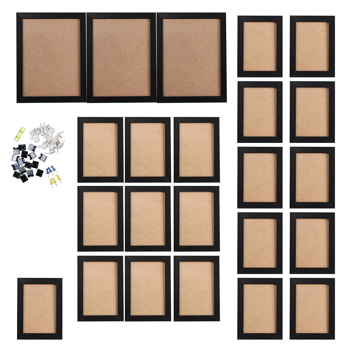 

23Pcs Home Decor Photo Frames Set Waterproof mould-proof and mothproof Acrylic Picture Frames