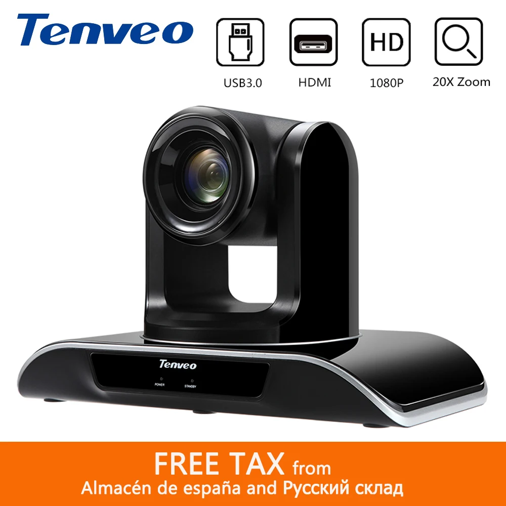 Tenveo VHD203U 1080p60fps HD 20X Zoom PTZ HDMI Camera Video Conference