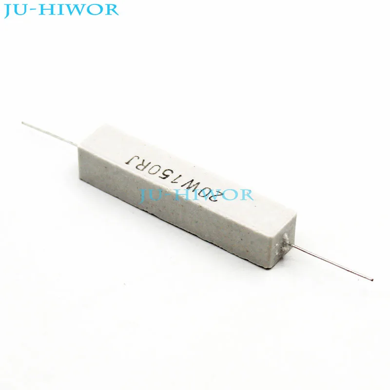 5 шт./лот) 20 Вт 150 Ом для керамического цемента резистор питания 150 Ом резисторы