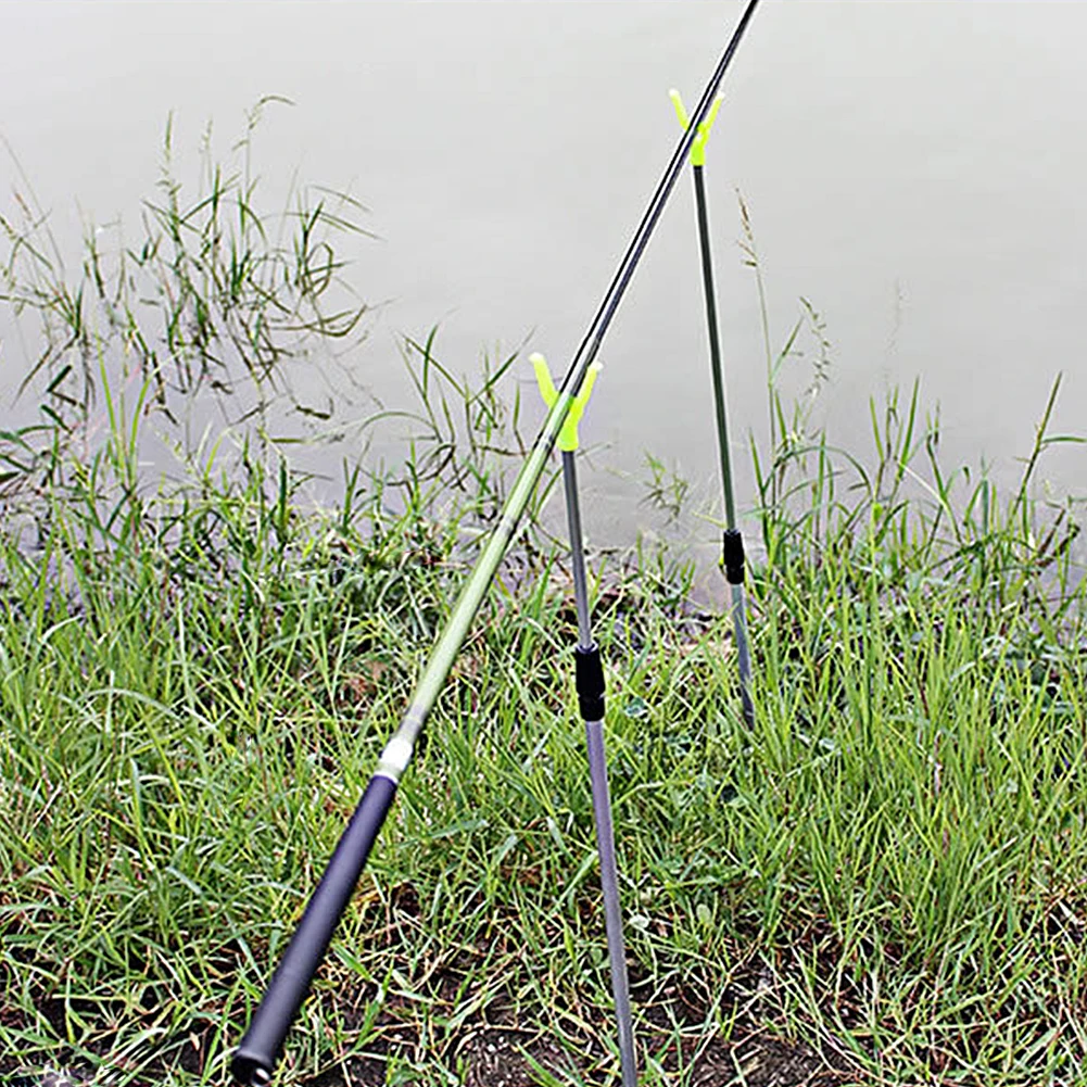 Fishing Rod Holdder Bracket with 2 Sections Adjustable Fishing Rod Stand Holder Rest Bracket Pole Rack V Telescopic Fishing Tool Fishing Rod Holdder Bracket with 2 Sections Adjustable Fishing Rod Stand Holder Rest Bracket Pole Rack V Telescopic Fishing Tool