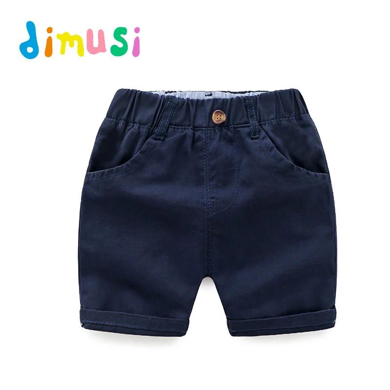 

Dimusi boys summer Shorts solid cotton Beach short boy cool Shorts for Children 4 colors Breathable Kids Shorts BC211