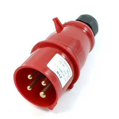 11.11 Бесплатная Доставка ПЕРЕМЕННОГО ТОКА 380 В-415 В/16A IP44 3 P + E IEC309-2 Фазы