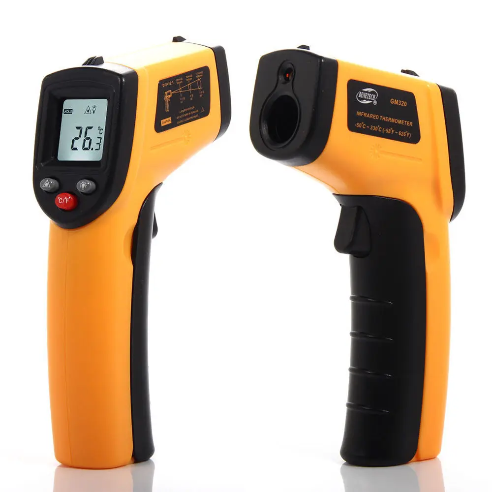 50380 C Non Contact IR Infrared Thermometer LCD Digital 4 Bottons