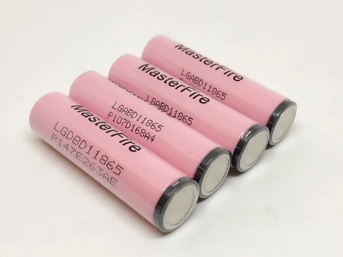 

20pcs/lot New Protected 100% Original MasterFire 18650 LGABD11865 Rechargeable Li-ion Battery 3000mah Batteries with PCB For LG