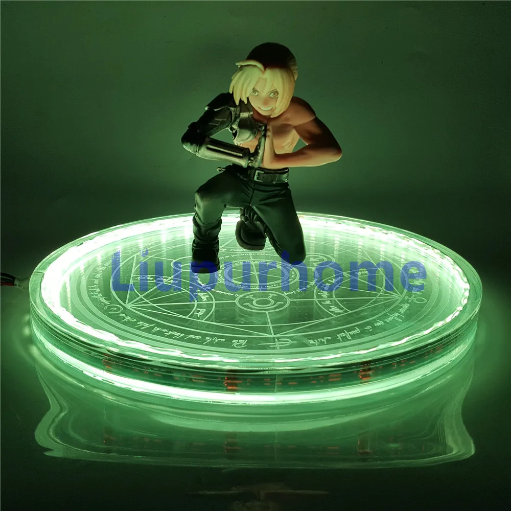 Fullmetal Alchemist edard Elric Led Волшебная люстра с кругами фигурка Аниме Стальной алхимик