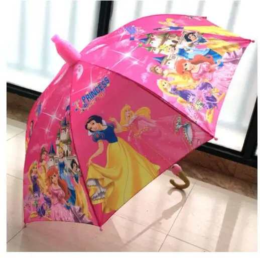 Дети Мстители принцесса Ультрамен Человек-паук зонтик с водными крышками студенческий милый мультяшный Зонт с черным слоем анти-УФ