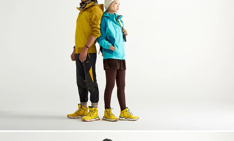 Rax новые зимние водонепроницаемые походные ботинки для мужчин и женщин, уличные дышащие походные ботинки, теплые уличные походные ботинки