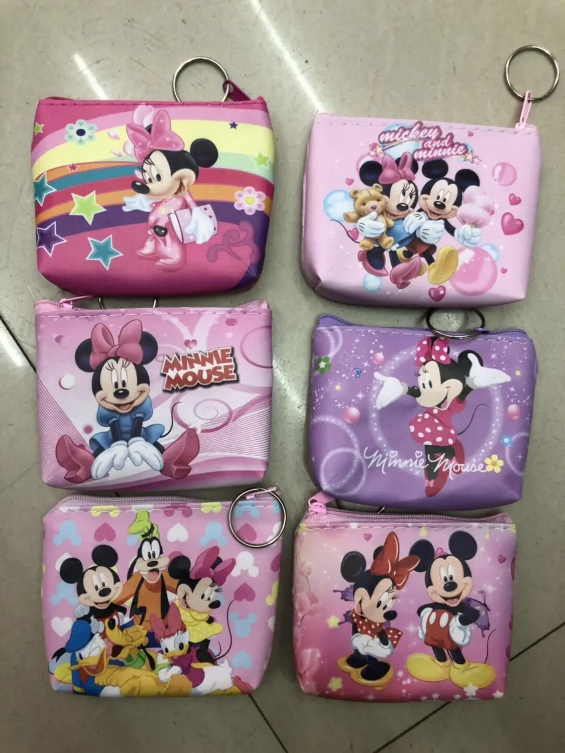 Disney monedero de mickey mouse y Minnie para mujer, mini de almacenamiento para cambio de moneda, funda creativa para llaves, TSUM| Monederos| AliExpress
